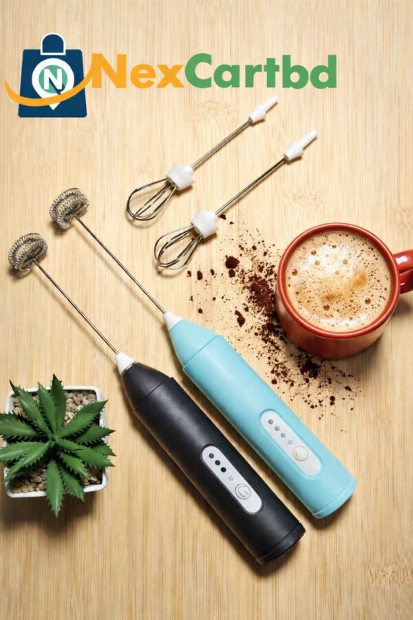 ২ ইন ১ রিচার্জেবল কফি ফমার